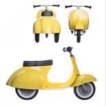 Loop scooter Vespa style, voor kinderen van 1 tot 5 jaar ORANJE