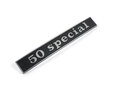 Logo "50 Special" rechthoek, achterop