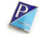 Logo Piaggio rechthoekig embleem emaille groot Largeframe_